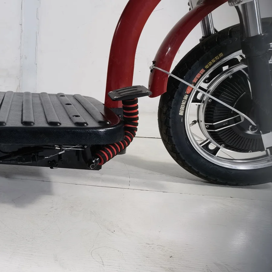 High performance 48V CE Approval Three wheel Electric stand up scooter