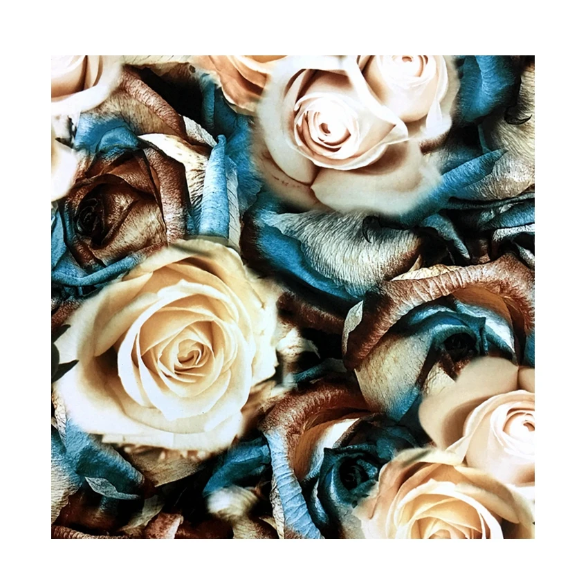 heat flower transfer printing paper with flower design paper