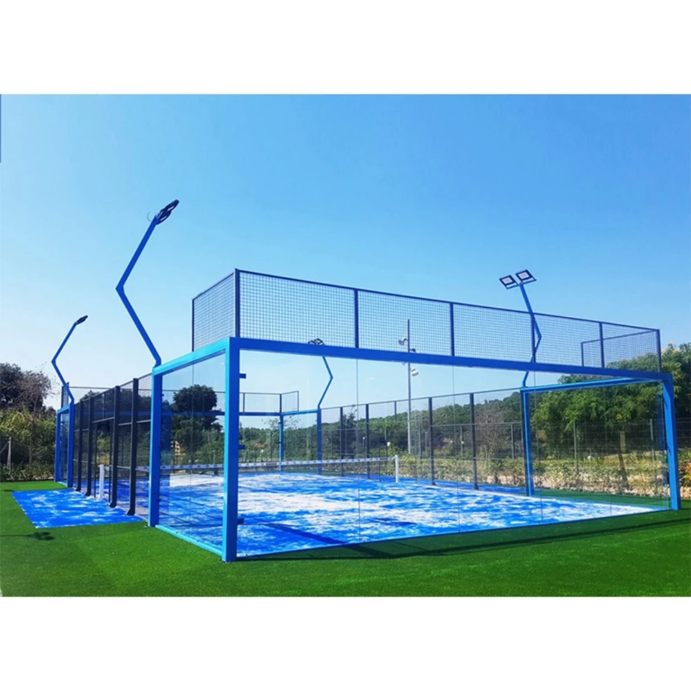 Оптовая продажа купить padel court поставщик на заказ Крытый или открытый весло Теннисный корт