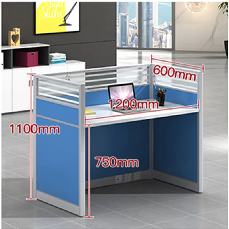 Modern Design One Person Office Computer Workstation Desk for Office Furniture
