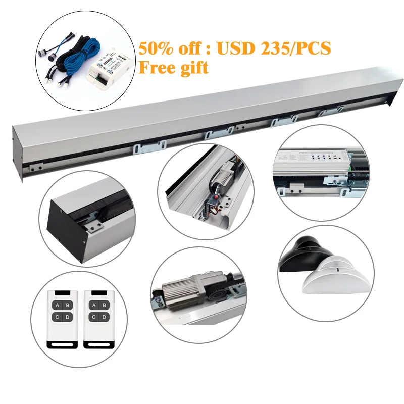 Oredy Traditional Automatic Sliding Door Operators Entrance Door Intelligent Sensor Door Opening System