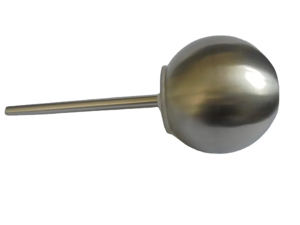 Premium Spherical Hotel Cleaning Supplies Stainless Toilet Wash Brush