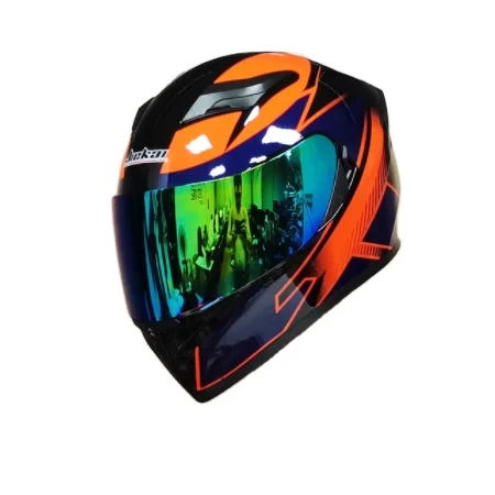 New  Full Face Dual Lens motorcycle helmet  Men Racing Motorcycle motorcycle safety helmet