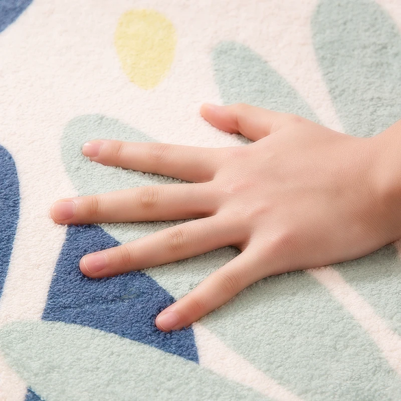 Custom Modern Plush Wholesale Direct Factory Price flocking Rug cheap carpet