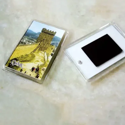 Фабрика DIY оптовая продажа Заказная прозрачная акриловая магнитная рамка для фото-дисплея