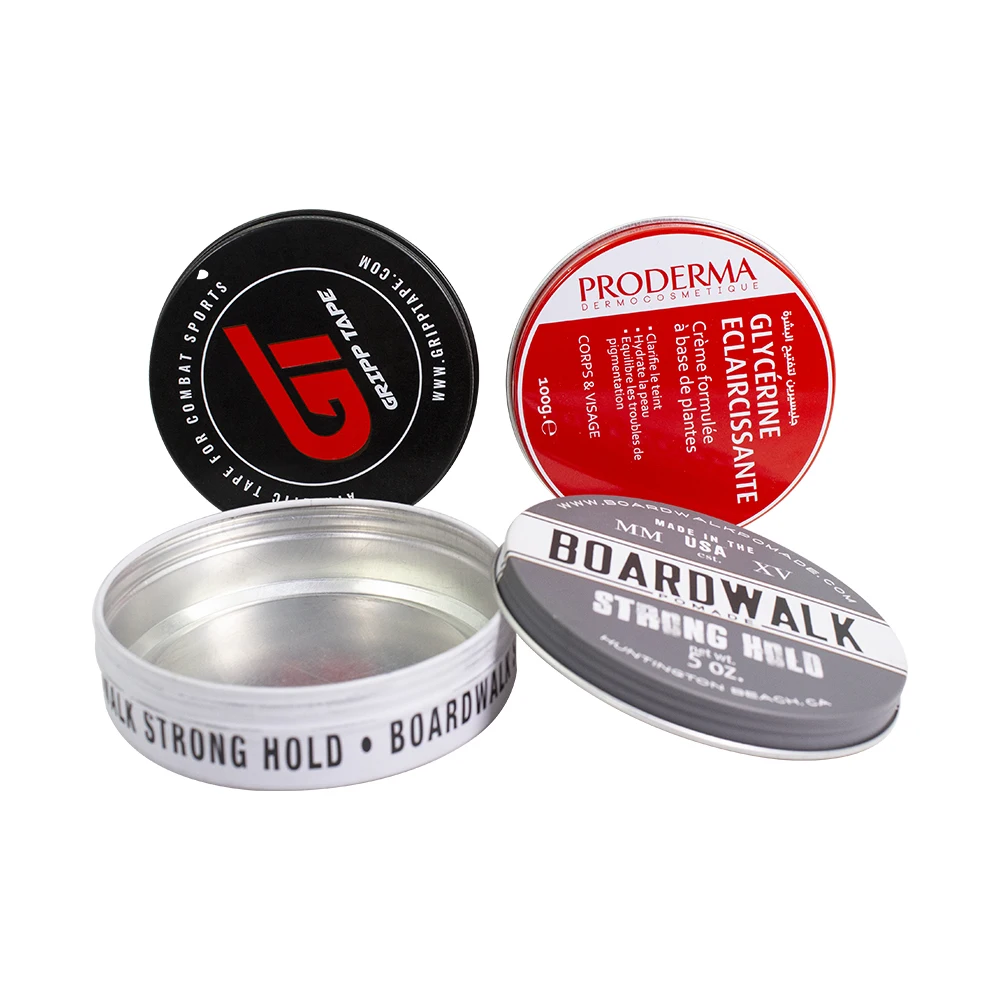 NB-PACK 15ml Cosmetic Aluminum Jar/tin/container With Screw Lid In Stock