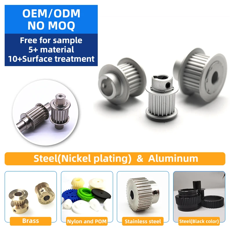 HTD 8M-18 teeth 30mm belt width A type  Bore 8/10/12/14/15/16/17/18/19/24/25/28  aluminum timing pulley