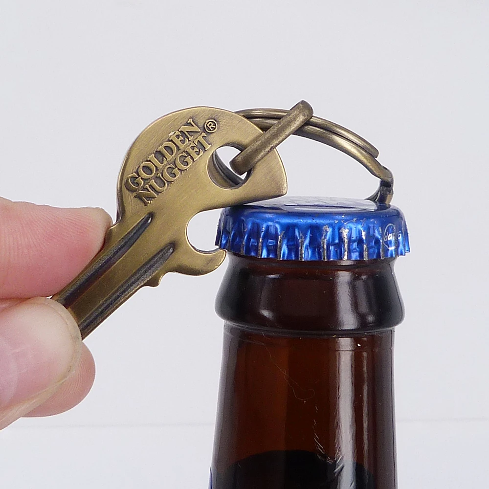 Cute engraveable logo metal custom keyholder key ring beer key chain bottle opener keychain
