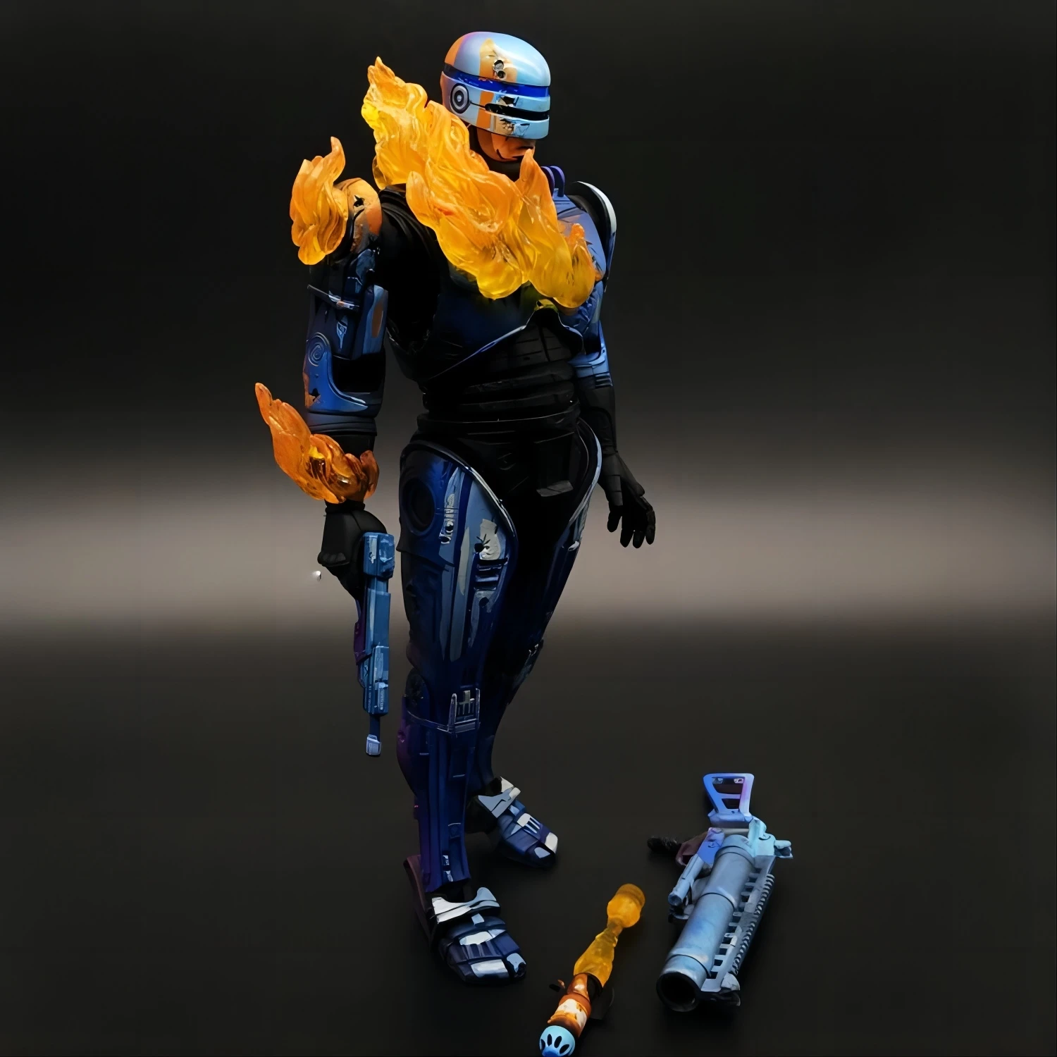 Оригинальный NECA Robocop Murphy версия для игры в кино может перемещать кукольную ручку модель