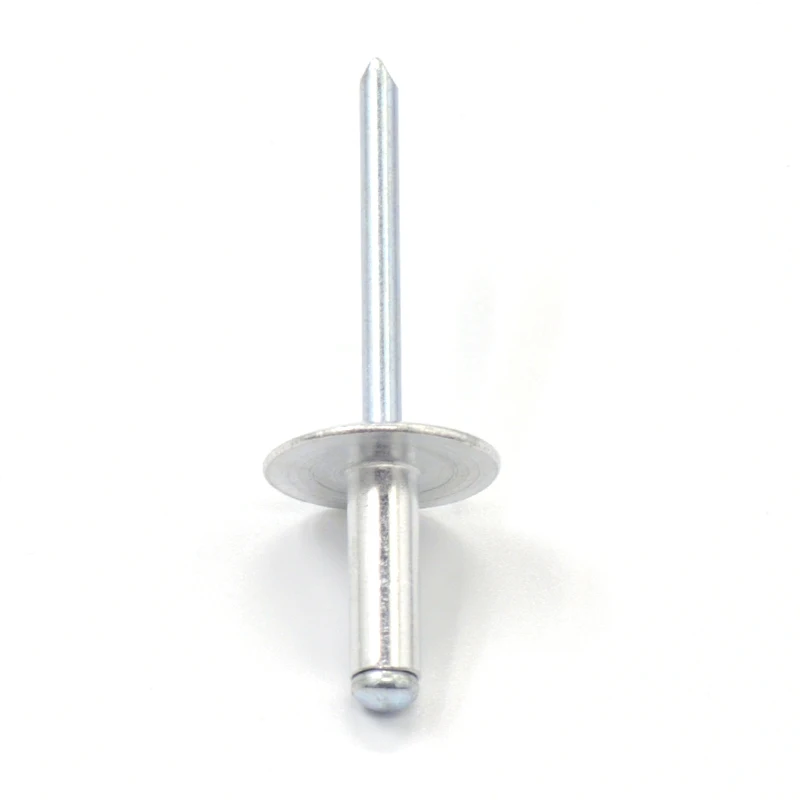 China Factory Supply 4.8mm Aluminum/Steel Flange Open End Blind Rivet