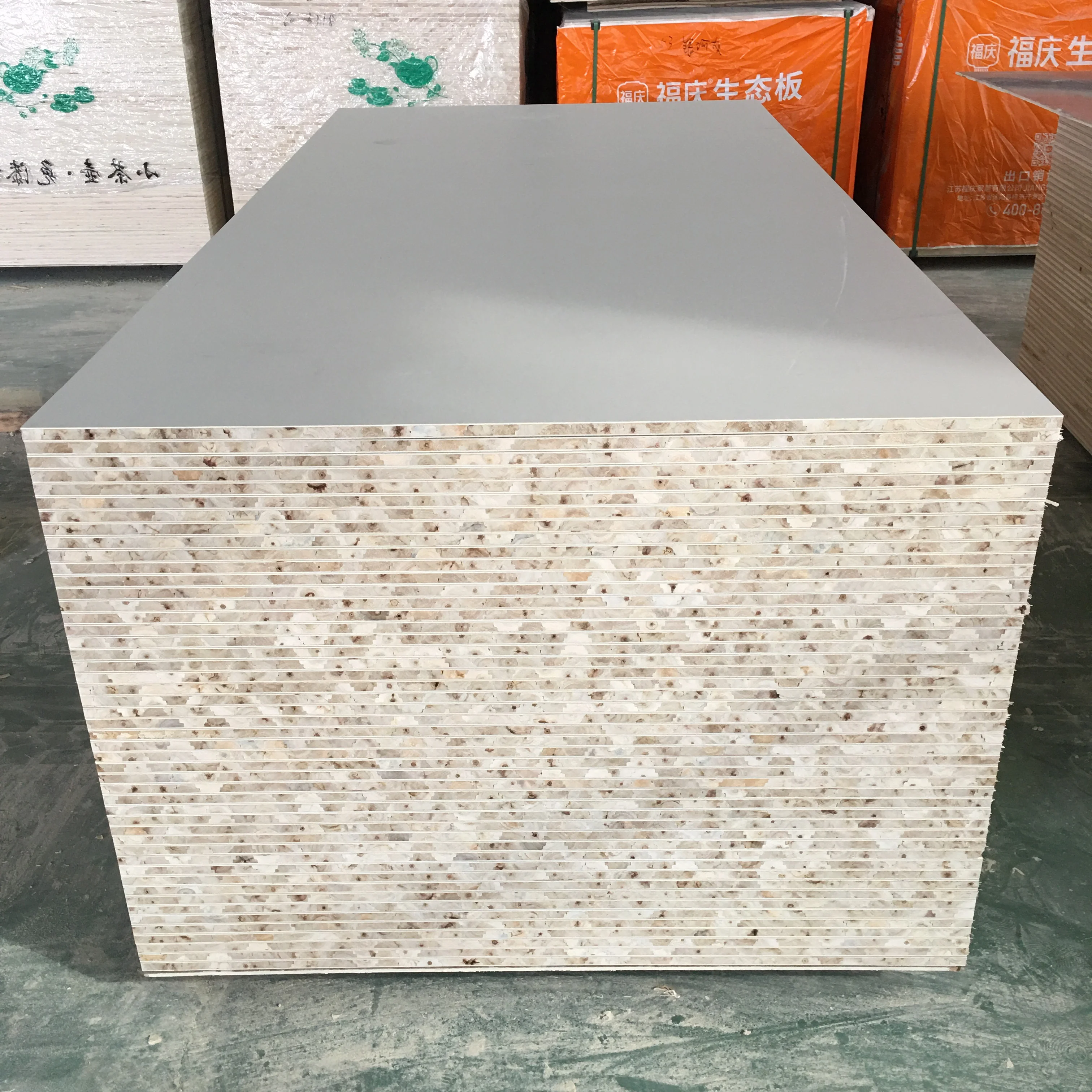 1220x2440mm block board 18mm with laminate for furniture