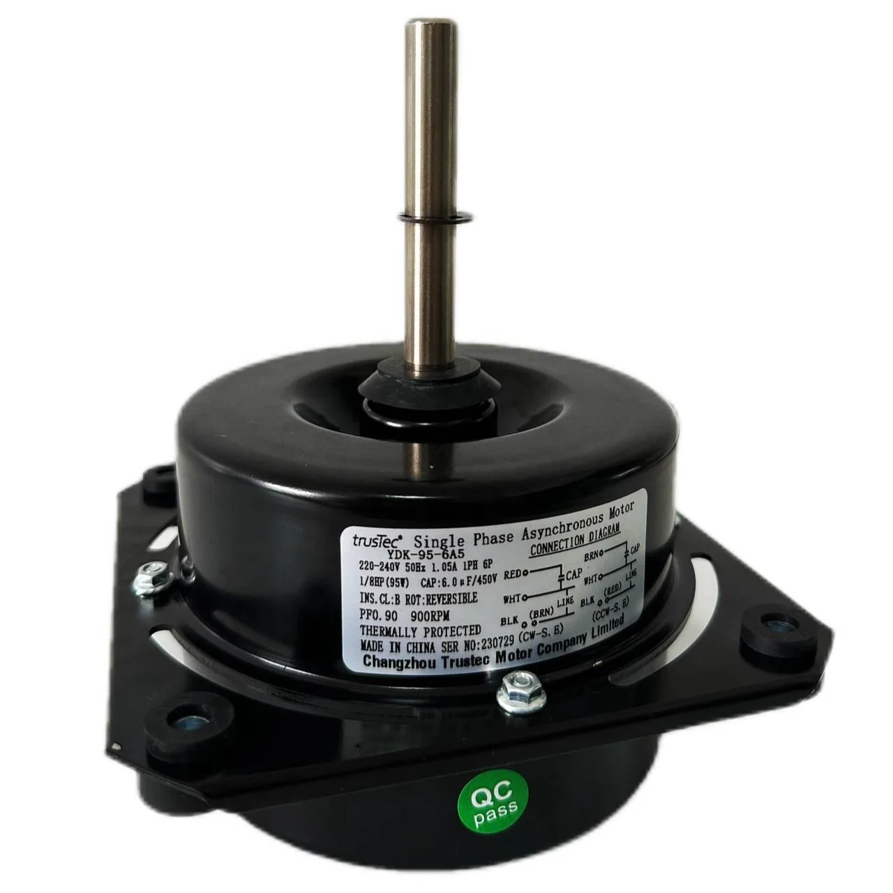 TrusTec Motor - 1/8HP наружный вентилятор YDK-95-6A5 кондиционера