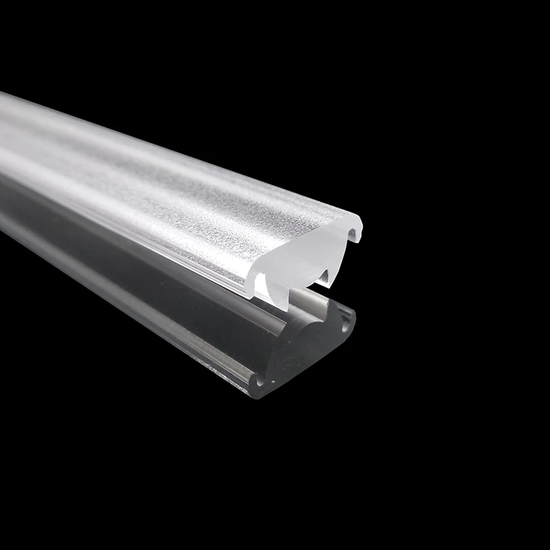Brand New Extrusion Plastic Craft PMMA 30 Degree Optical Linear With Clear Transparent Frosted Effect Lens