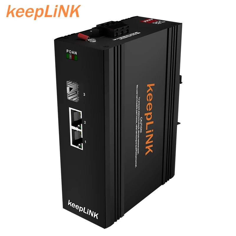 Сертифицированный IP40 3 портов 10/100 Мбит/с промышленный Ethernet-коммутатор для безопасности
