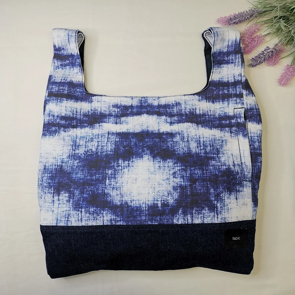 
Oem Beautiful Cotton Tie-Dye Mixed Travel Shopping Bags For Unisex 