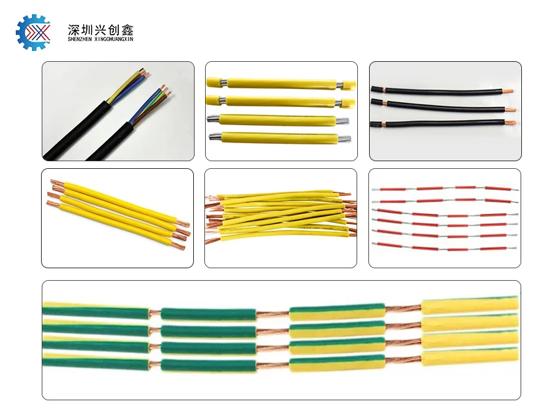 Good Price double cutting automatic high yield wire stripping machine(range 0.1-6mm2)
