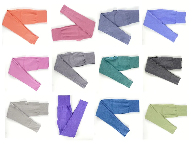 Бесшовные Спортивные Леггинсы для женщин оптовая продажа 2022 одежда тренировок спортивная спортзала спортивные с высокой талией фитнеса Женские Штаны Для