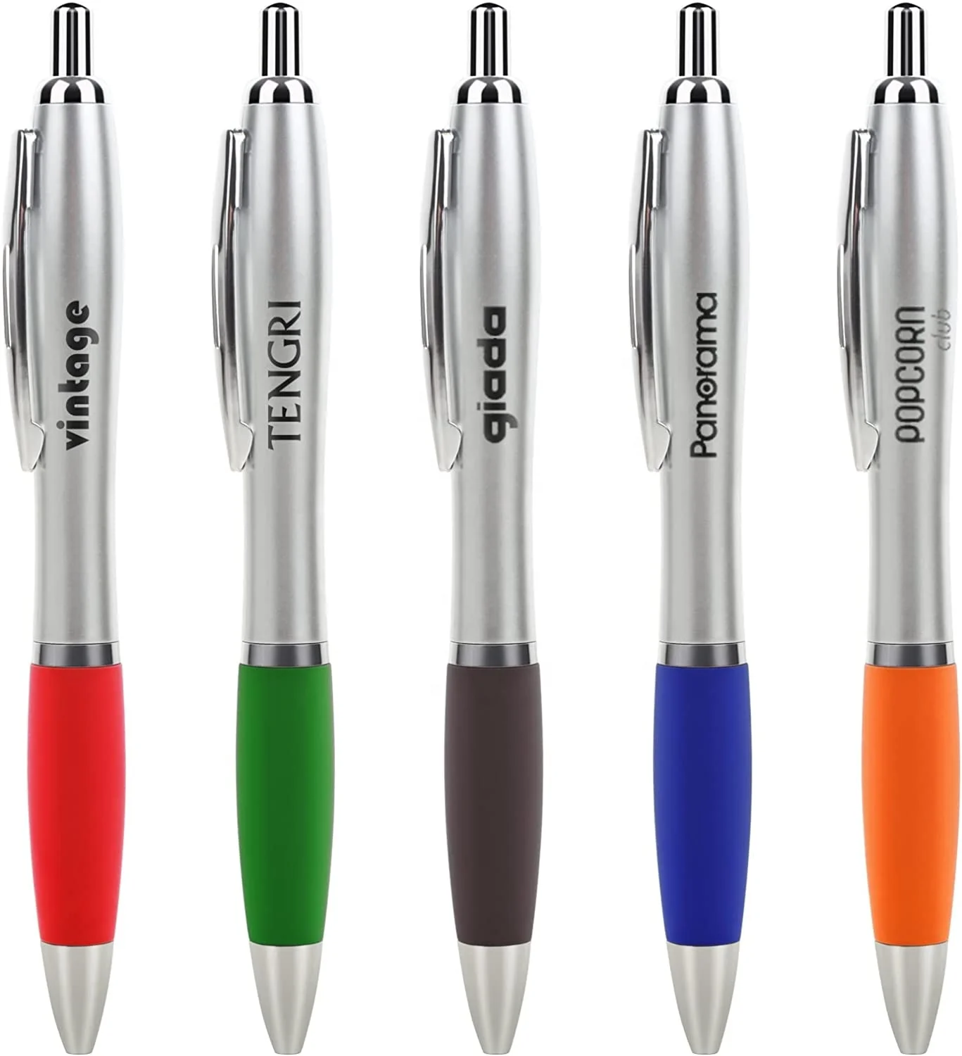 customizezd logo promotional cheap retractable plastic custom pens ballpoint pens 0.5 tips classic disposable logo pen