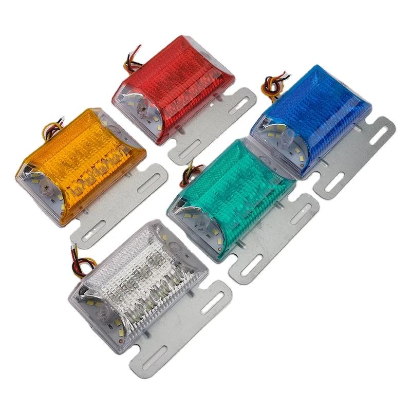 Truck Trailer Side Marker Indicators Light Car Signal Brake Rear Warning Tail Light LED 12V 24V Warning Lamp