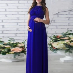 Maternity Gown Photo Shoot Pregnancy Clothes Women Floor Length Photography Maternity White Lace Dress