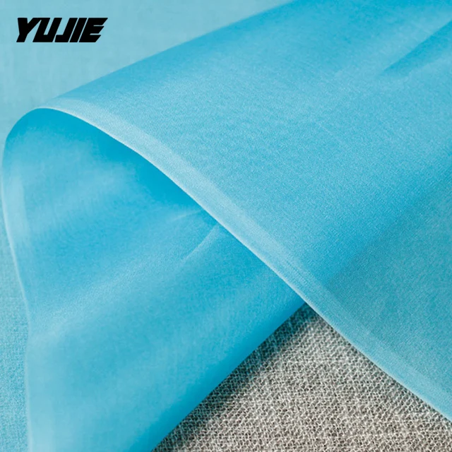 
Hot Sale Silk Organza Fabric Chine Sacs Organza silk 100% for free masx 