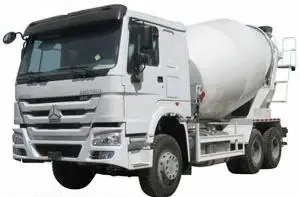 Sinotruck Howo 8m3 12m3 mobile self loading concrete cement mixer truck