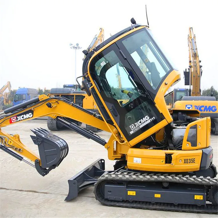 Маленький экскаватор XCMG тонны XE35E