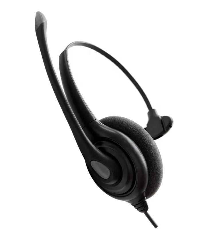 Одноушная монофоническая шумоподавляющая гарнитура RJ, гарнитура для колл-центра с разъемом RJ9 11 для колл-центра или телефона Voip
