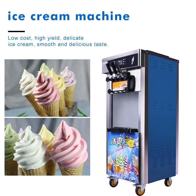 ZS926 soft serve ice cream machine for making ice cream