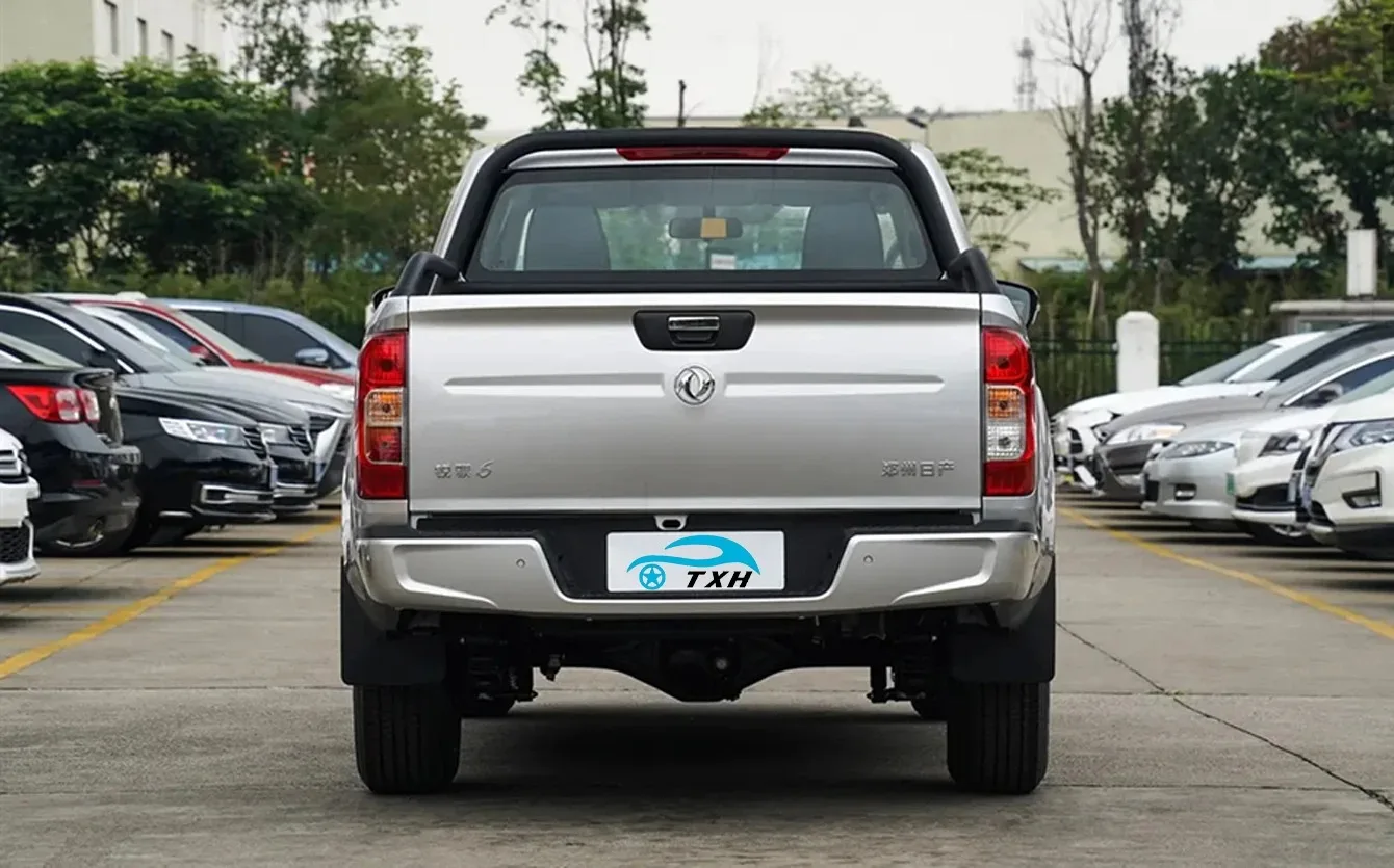 Мини грузовик пикап ручная передача бензин Dongfeng Rich 6 Пикап 4*2 WD светодиодный Электрический кожаный турбо-люк на крыше по индивидуальному заказу