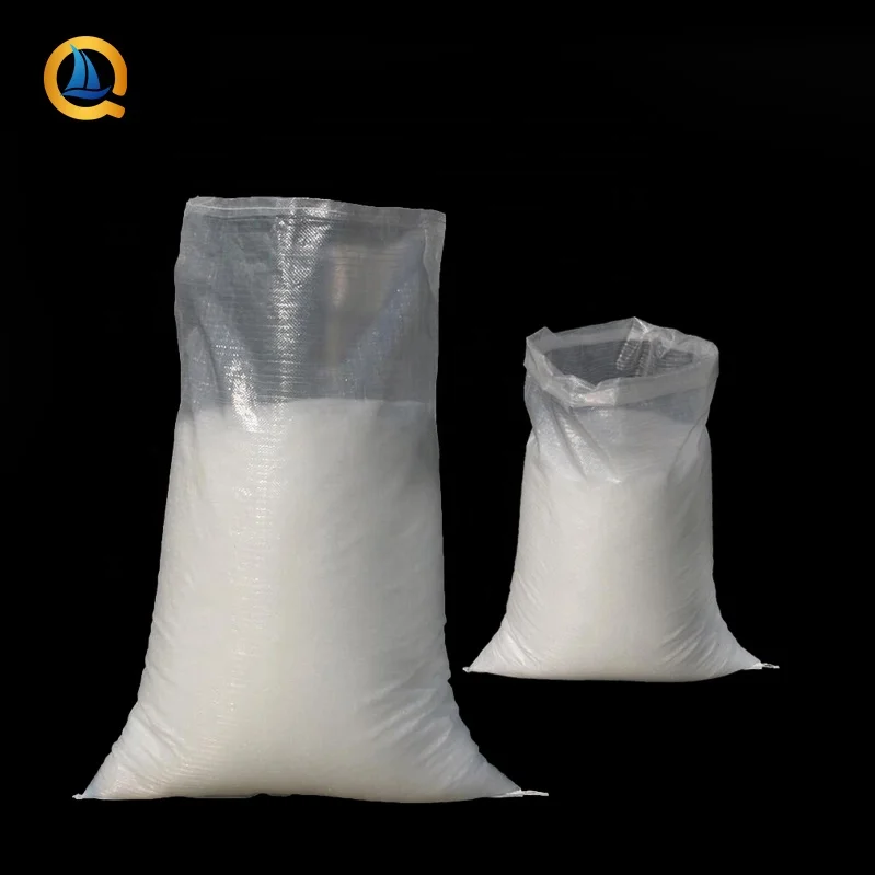 25 кг 50 кг ламинированный полипропиленовый тканый прозрачный упаковочный пакет из рафии для картофеля риса соли