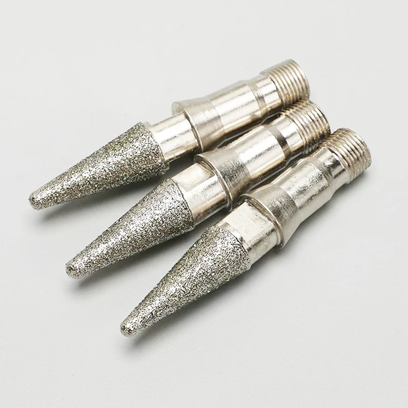 New electroplated diamond grinding head jade grinding head cast iron tungsten steel hard alloy metal polishing edge drilling