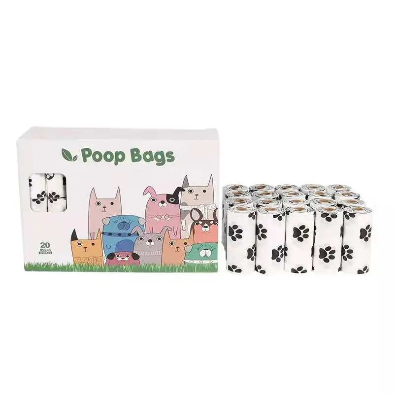 Dog Poop Bag Leak Proof Earth Strong Rated Dog Poo Bags Refill Rolls Pet Poop Bag Dog