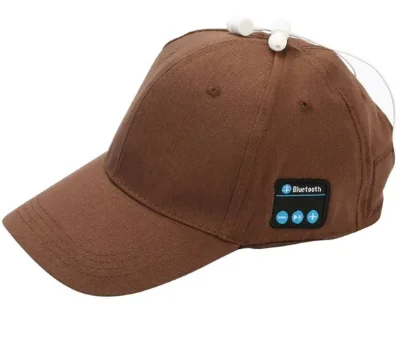 Wireless Headphone  Smart Baseball Hat Music Sport Cap Hands-free Mic Earphone Sun Unisex Cap