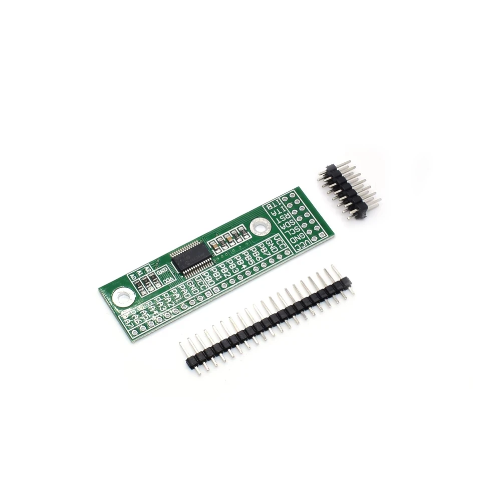 new original new original Wholesale MCP23017 I2C Interface 16bit I/O Extension Module Pin Board IIC to GIPO Converter 25mA1 Drive Power Supply for and C51