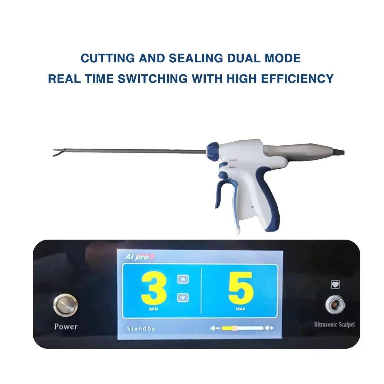 Ultrasonic Scalpel Precise Cutting and Coagulation Synchronously veterinary ultrasonic scalpel for veterinary instrument Use