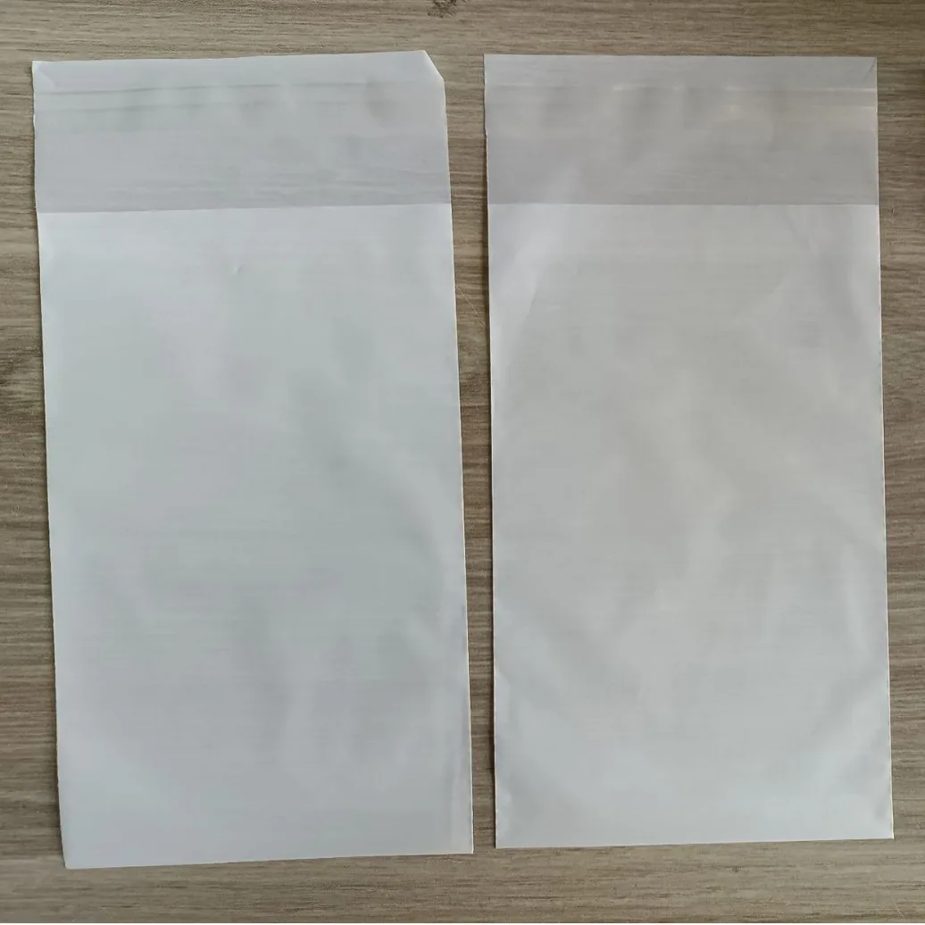 20*30cm Clothes Pack CPE Frosted Underwear Phone Charging Case Data Cable Self-Adhesive Electronic Plastic Semi Transparent Bag