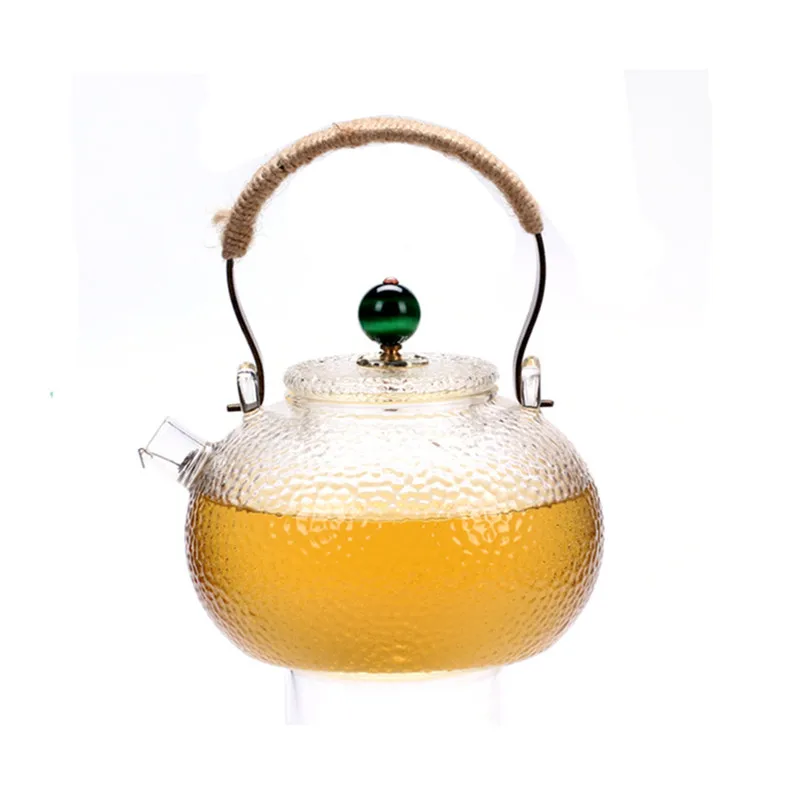 600ml handmade domestic Hot sale intensification pyrex teapot glass teapot tea pots