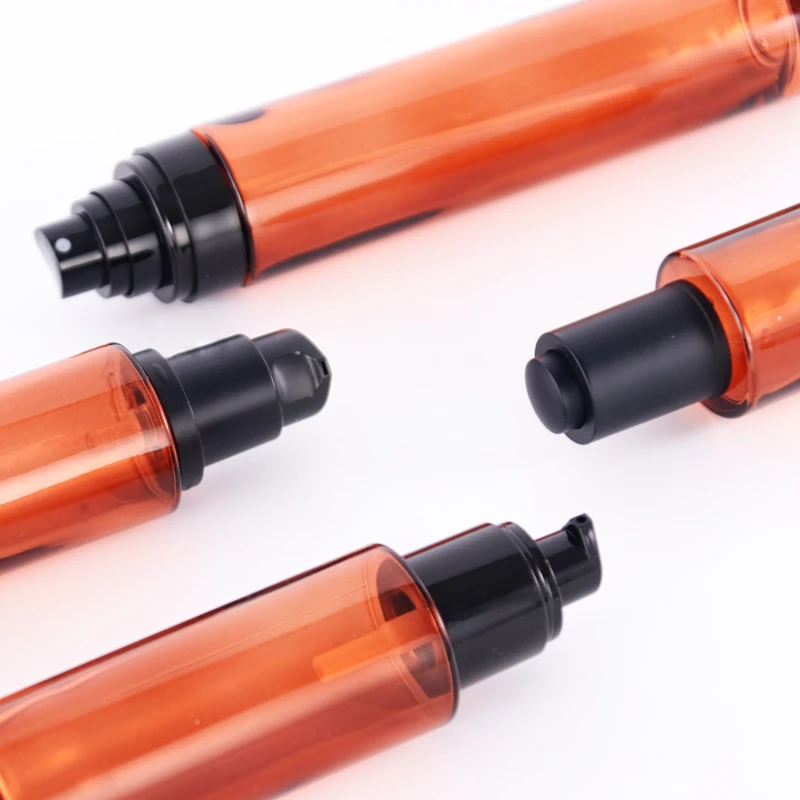 2022 luxury cosmetic packaging set thick bottom glass pump bottle and cream jar glass unique dropper bottle