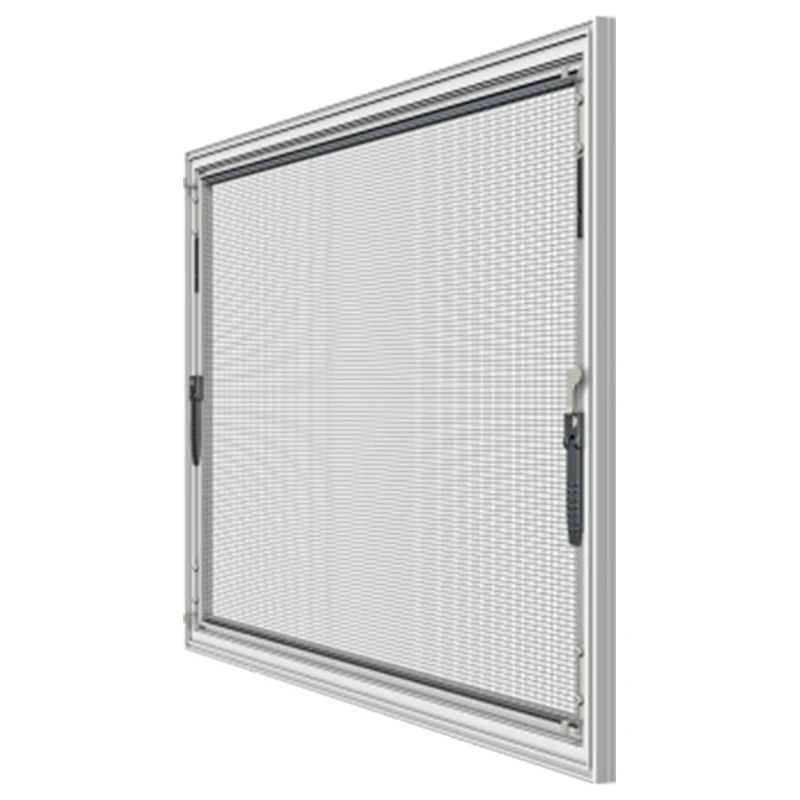 Hot selling customized  aluminum frames fiberglass anti mosquito net window