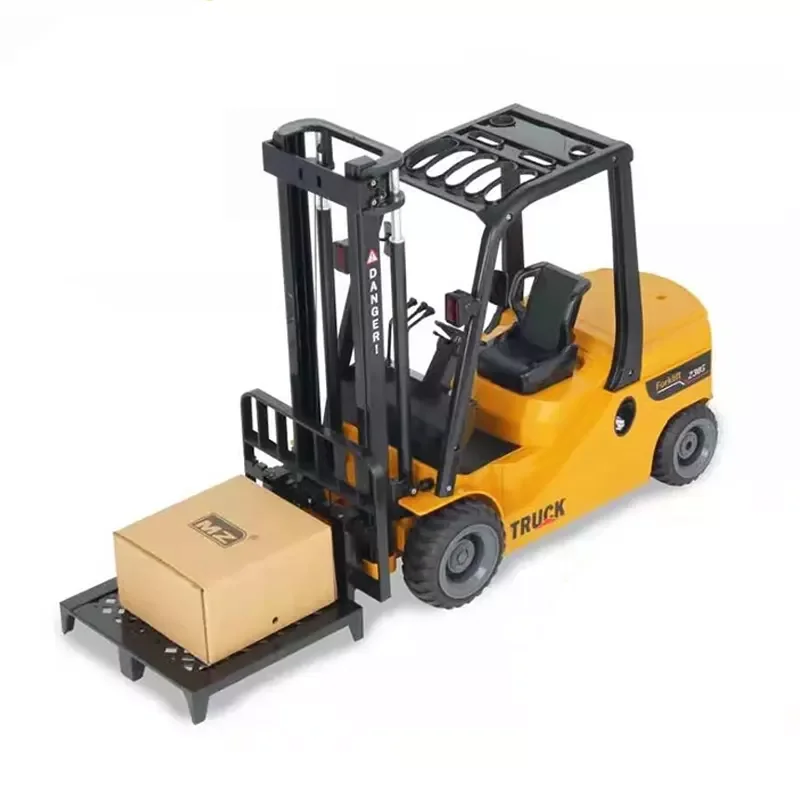 Remote Control Construction Truck Electric Forklift Toy Model 2.4G 5 Channels RC forklift Toy