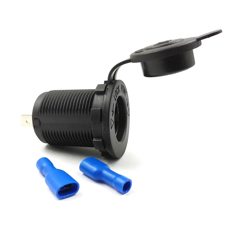 12V Waterproof Car Boat Motorcycle Cigarette Lighter Socket Power Plug Outlet