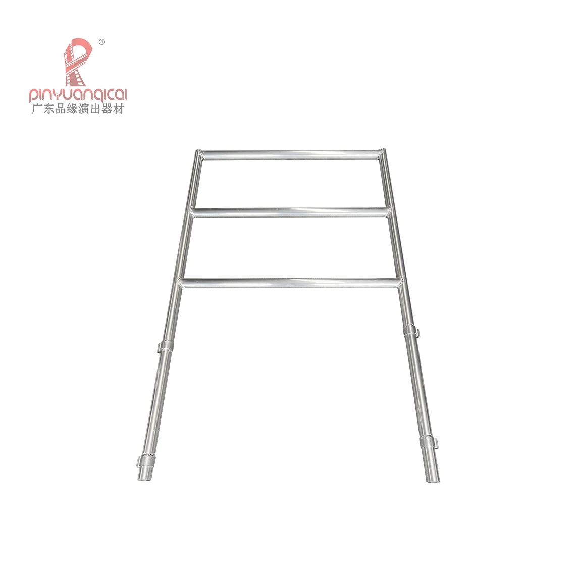 Stage guardrail, portable stage floor railing, stage aluminum movable stage platform single block bar