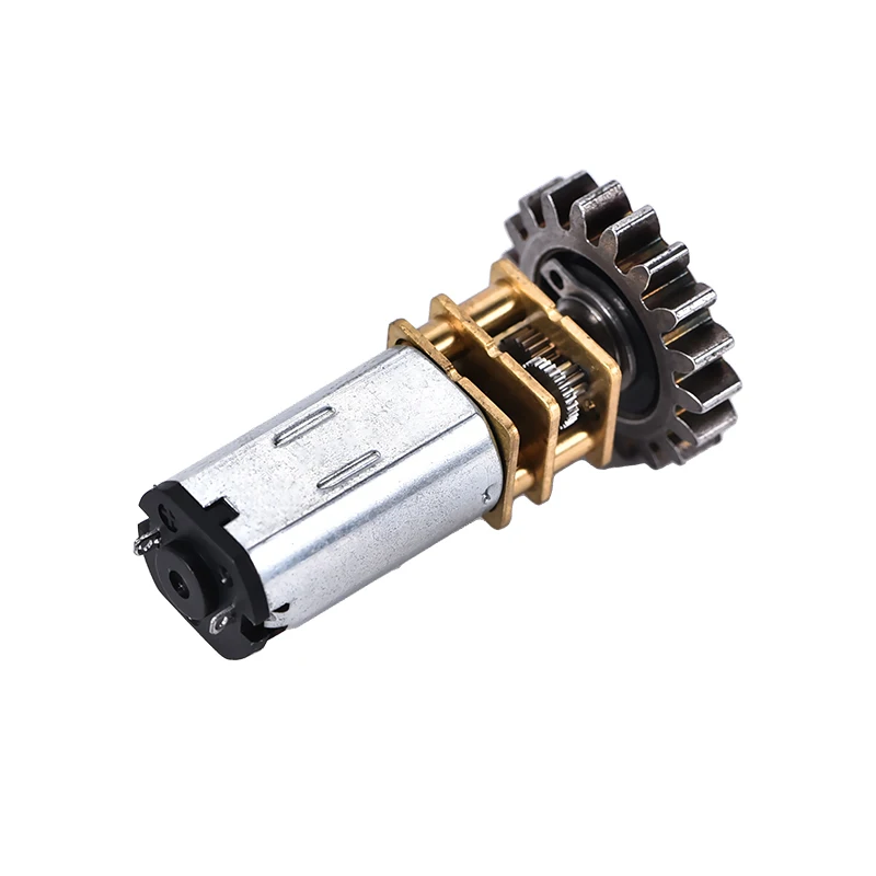 China Gear Motor Manufacturers 6V/12V DC Micro Metal Gear Motor