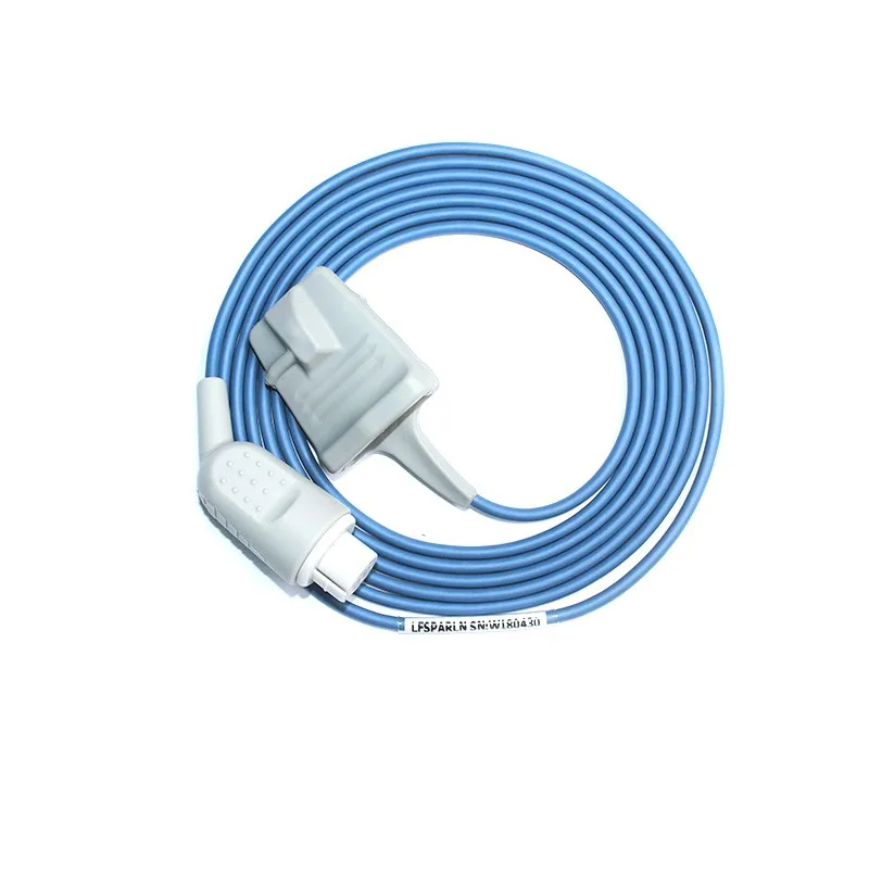 Factory direct sales reliable quality blood oxygen sensor cables blood oxygen saturation sensor reusable SpO2 sensor