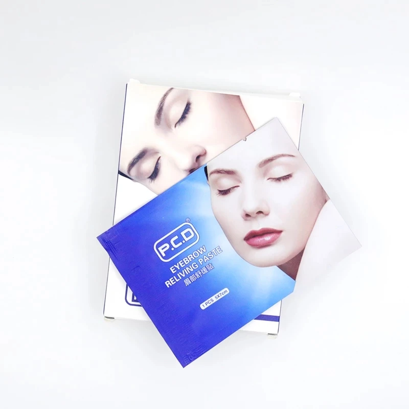 12pcs брови переживая паста для губ Wet снять патч маска ремонт безболезненный крем сильного tattoocare Перманентный макияж аксессуары