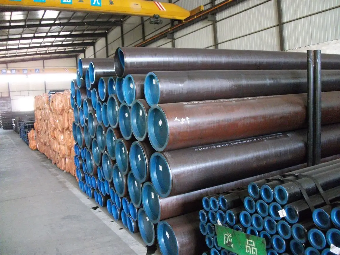 API 5CT K55 J55 N80 P110 Round smls Seamless Carbon Steel Pipe And Tube used for well drilling and oil pipe