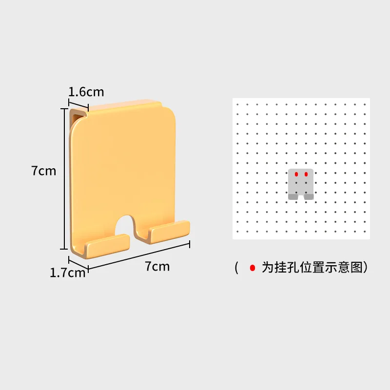 Various Tool Organization Tray Metal Desk Pegboard Phone Holder with Locks Steel Office Organizer Bins Assortment Table Storage