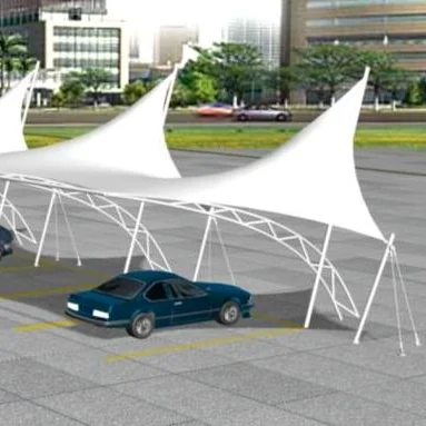 PVDF waterproof and UV resistant stretch building film sunshade cloth