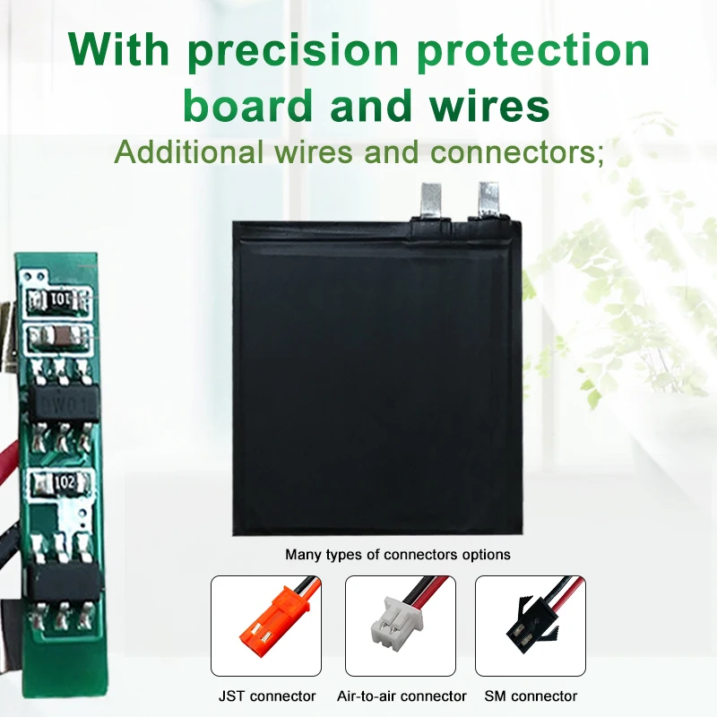 Wholesale 084545 100mAh ultrathin rechargeable lithium ion lipo batteries